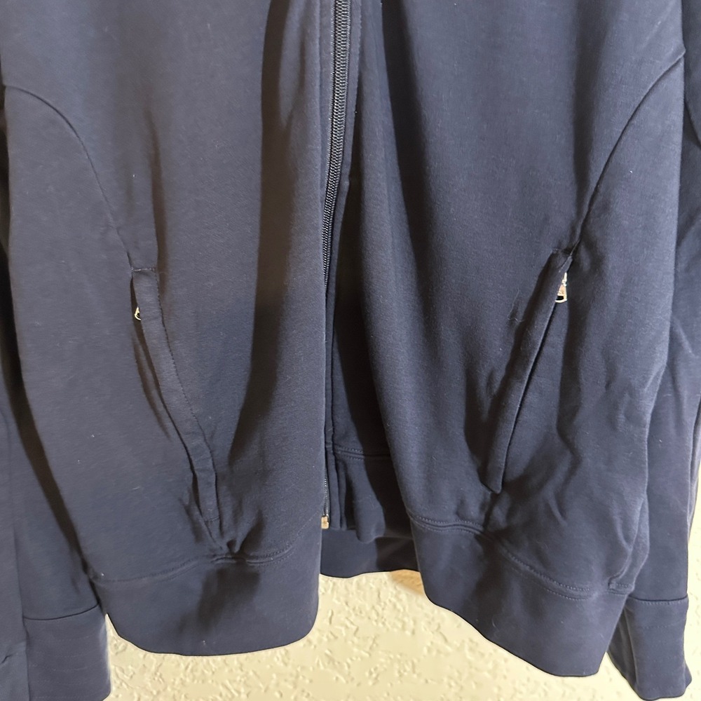 RLX Ralph Lauren Mens Navy Full Zip Up Track Jacket‎ Athletic Casual Size Large - Picture 10 of 11